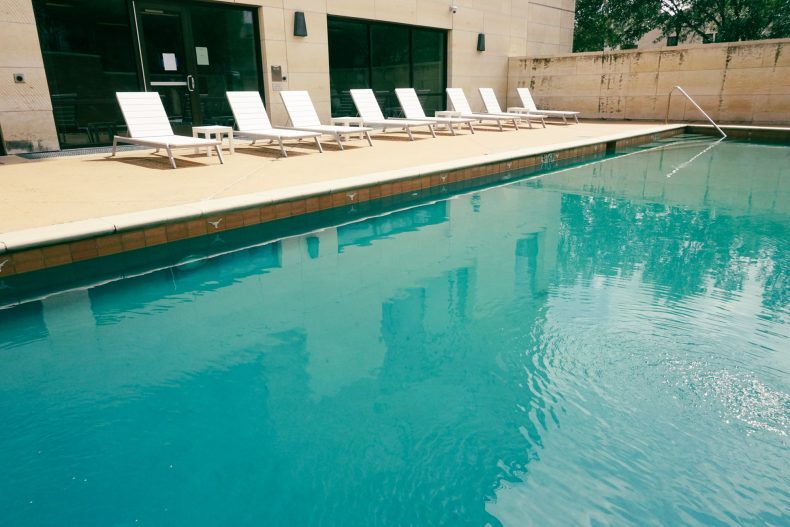 Hotel Pool Austin Texas ATT Hotel and Conference Center