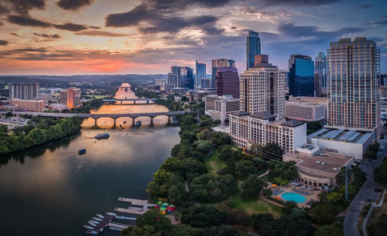 Downtown Austin Lady Bird Lake