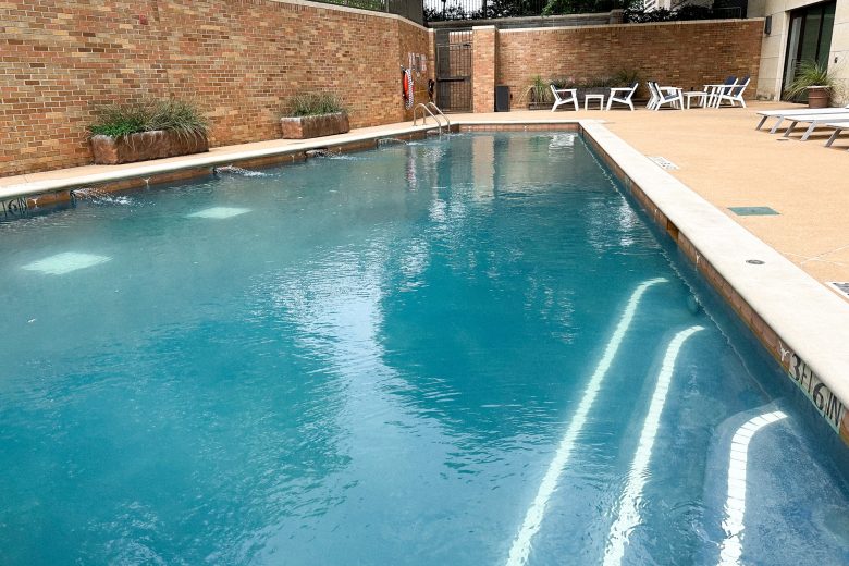 Austin Texas Hotel Pool ATT Hotel and Conference Center