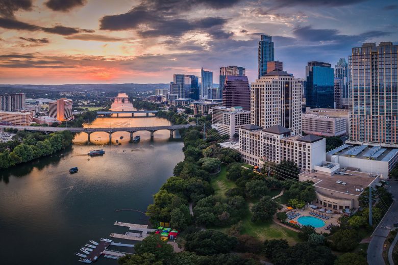 Downtown Austin Lady Bird Lake