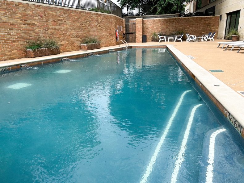Austin Texas Hotel Pool ATT Hotel and Conference Center