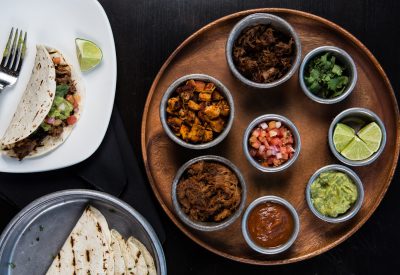 Gabriel's Taco Plate and Sides