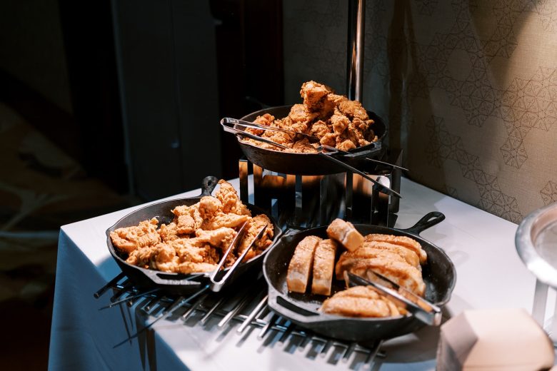 Caitlin Rose Photography Austin Wedding Reception Food
