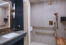 ADA roll in shower